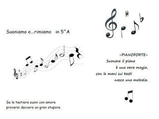 Progetto Musicale Classe 5^ Colombo Aporti