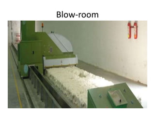 Blow-room
 