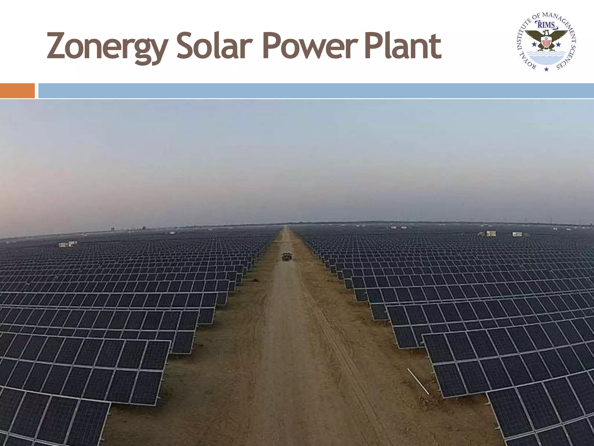 Zonergy Solar PowerPlant
 