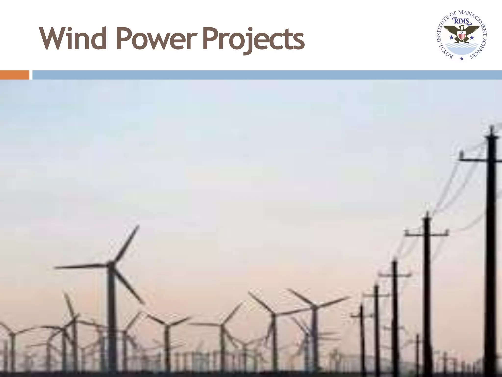 Wind PowerProjects
 