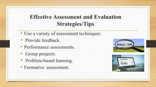 Difference between assessment & evaluation | PPTX