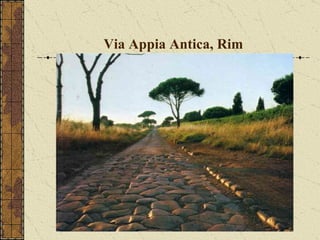 Via Appia Antica, Rim 
