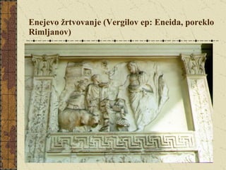 Enejevo žrtvovanje (Vergilov ep: Eneida, poreklo Rimljanov) 