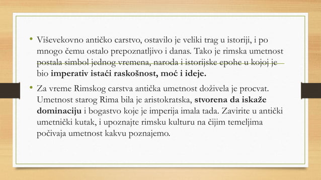 Rimska umetnost – antičko slikarstvo, mozaik i.pptx