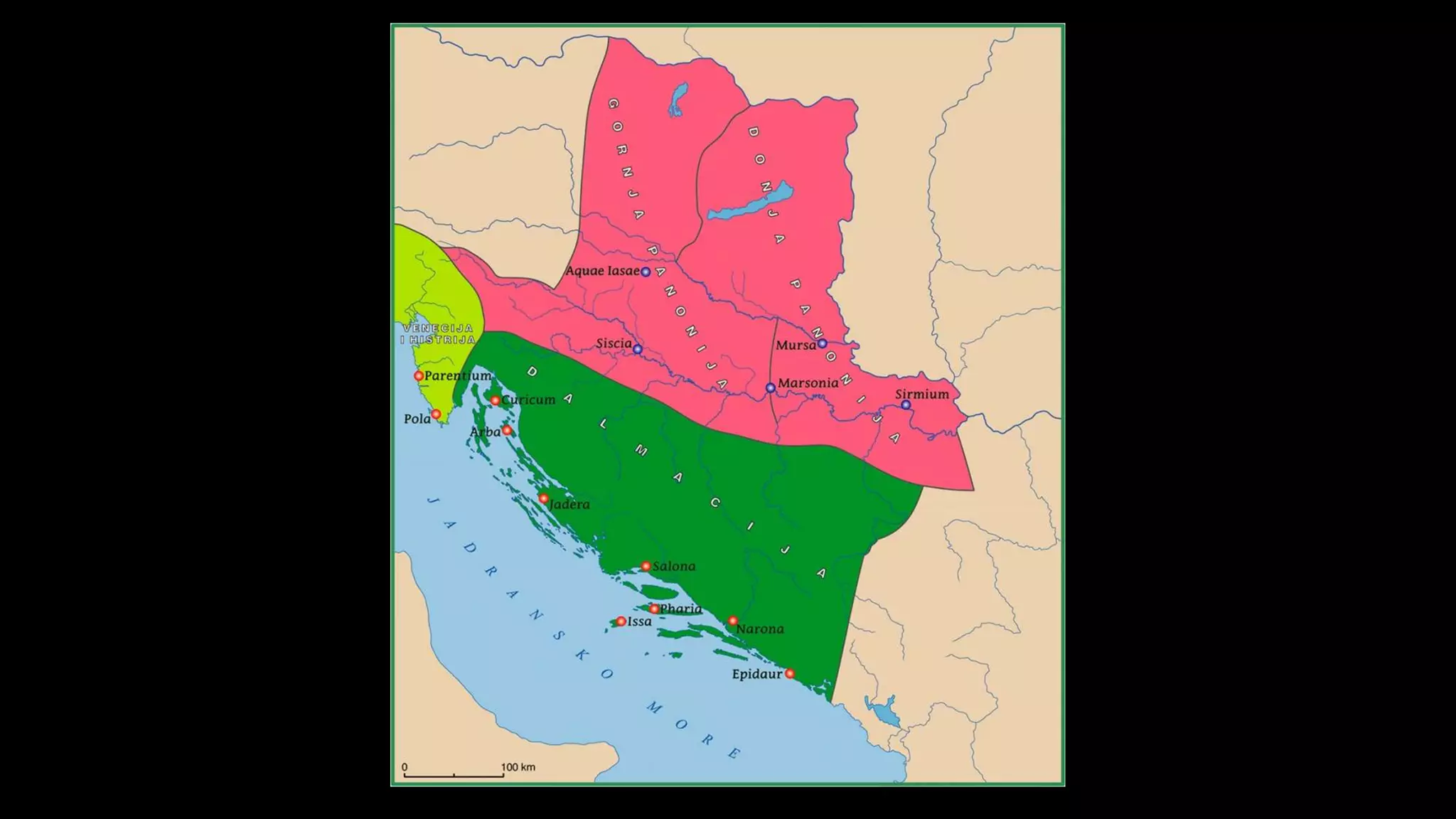 Rimske provincije na tlu današnje hrvatske | PPT