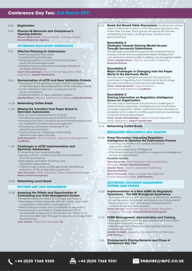 Regulatory Information Management