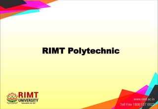 RIMT Polytechnic
 