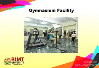 Gymnasium Facility
 