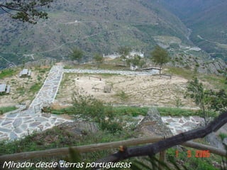 Esquema de navegabilidad del Río Duero 
Mirador desde tierras portuguesas 
 