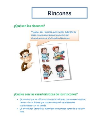 Los Rincones Rincones | DOCX | Education