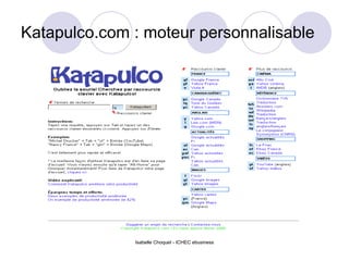 Katapulco.com : moteur personnalisable 
