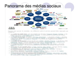 Panorama des médias sociaux 