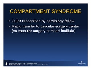 Rinfret S - Case of bleeding, compartment syndrome