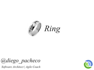 Ring

@diego_pacheco
Software Architect | Agile Coach
 