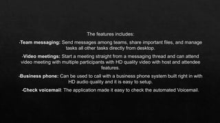 Ring central desktop app overview | PPTX