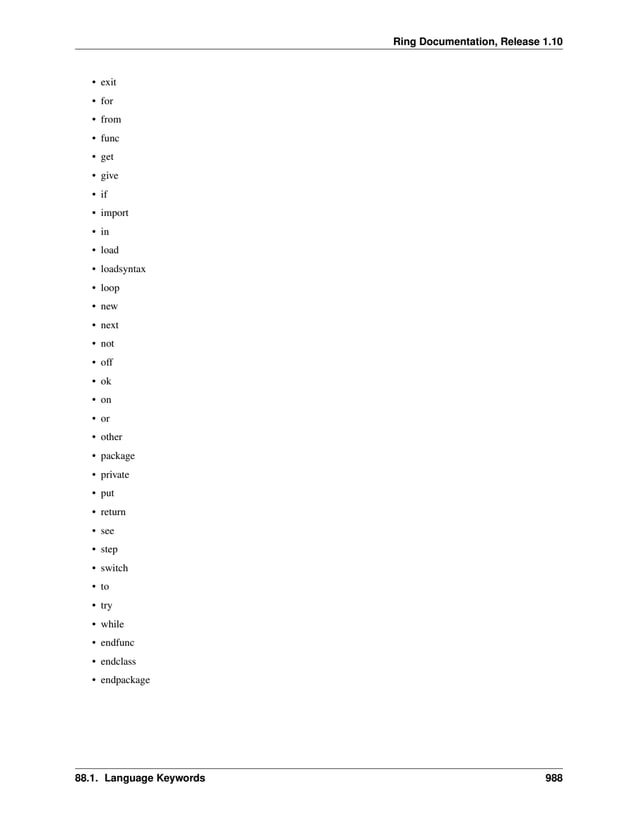 The Ring programming language - Version 1.10 documentation