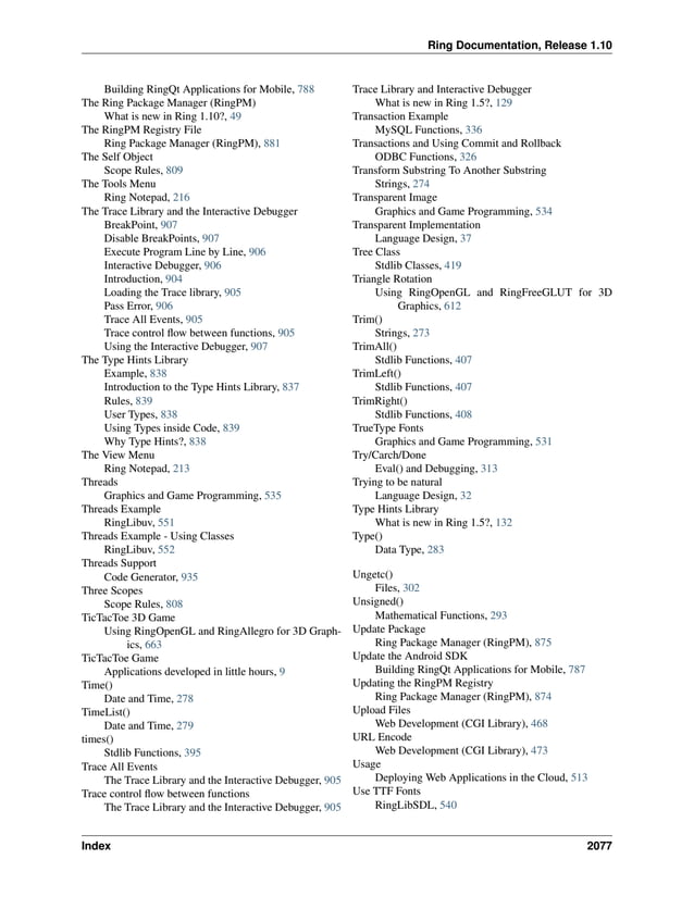 The Ring programming language - Version 1.10 documentation