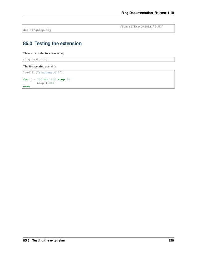 The Ring programming language - Version 1.10 documentation