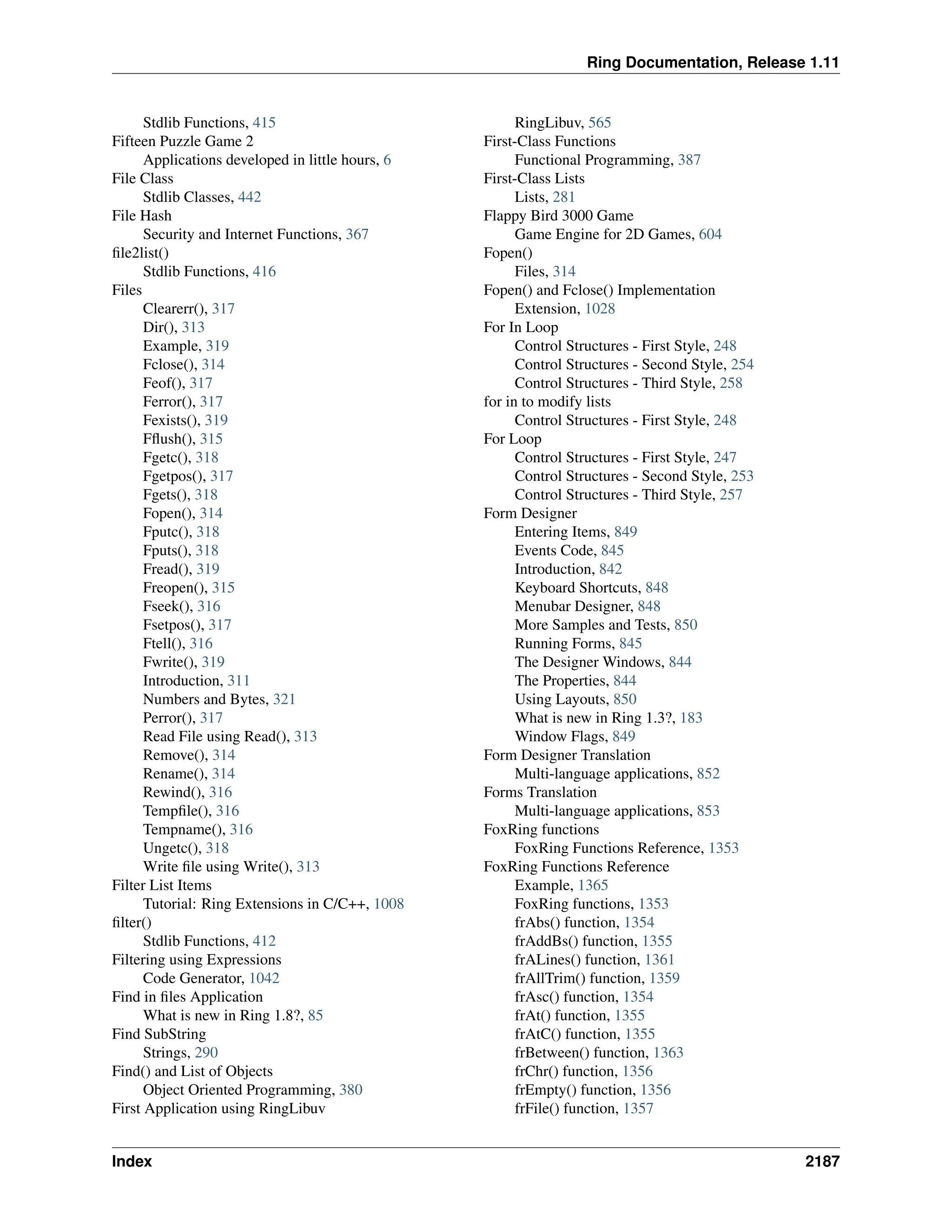 The Ring programming language - Version 1.11 documentation