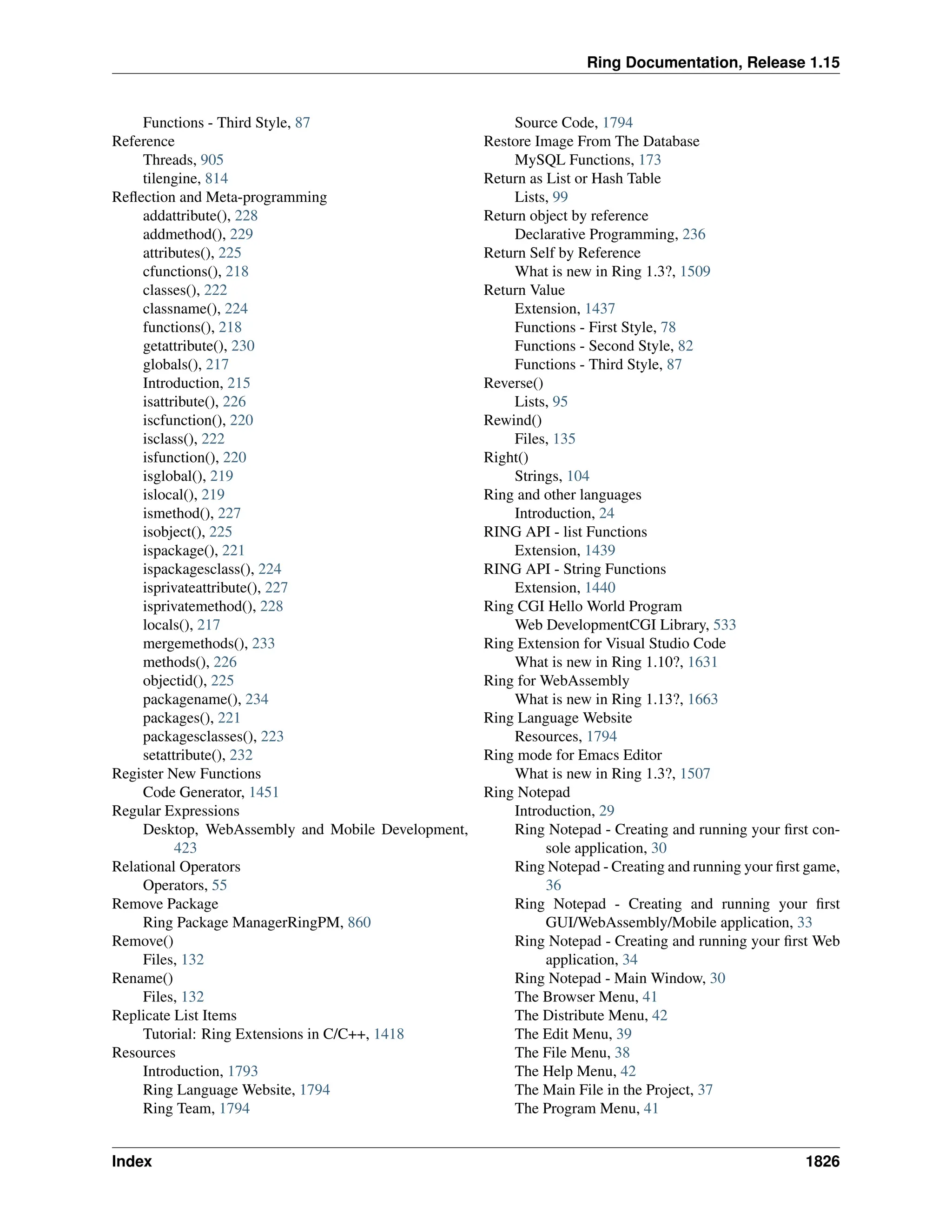 The Ring programming language - Version 1.15 documentation