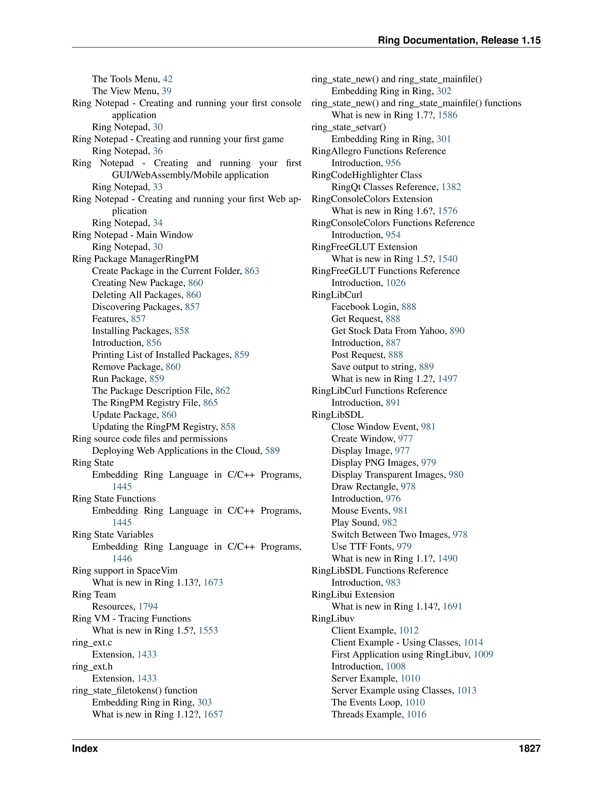 The Ring programming language - Version 1.15 documentation