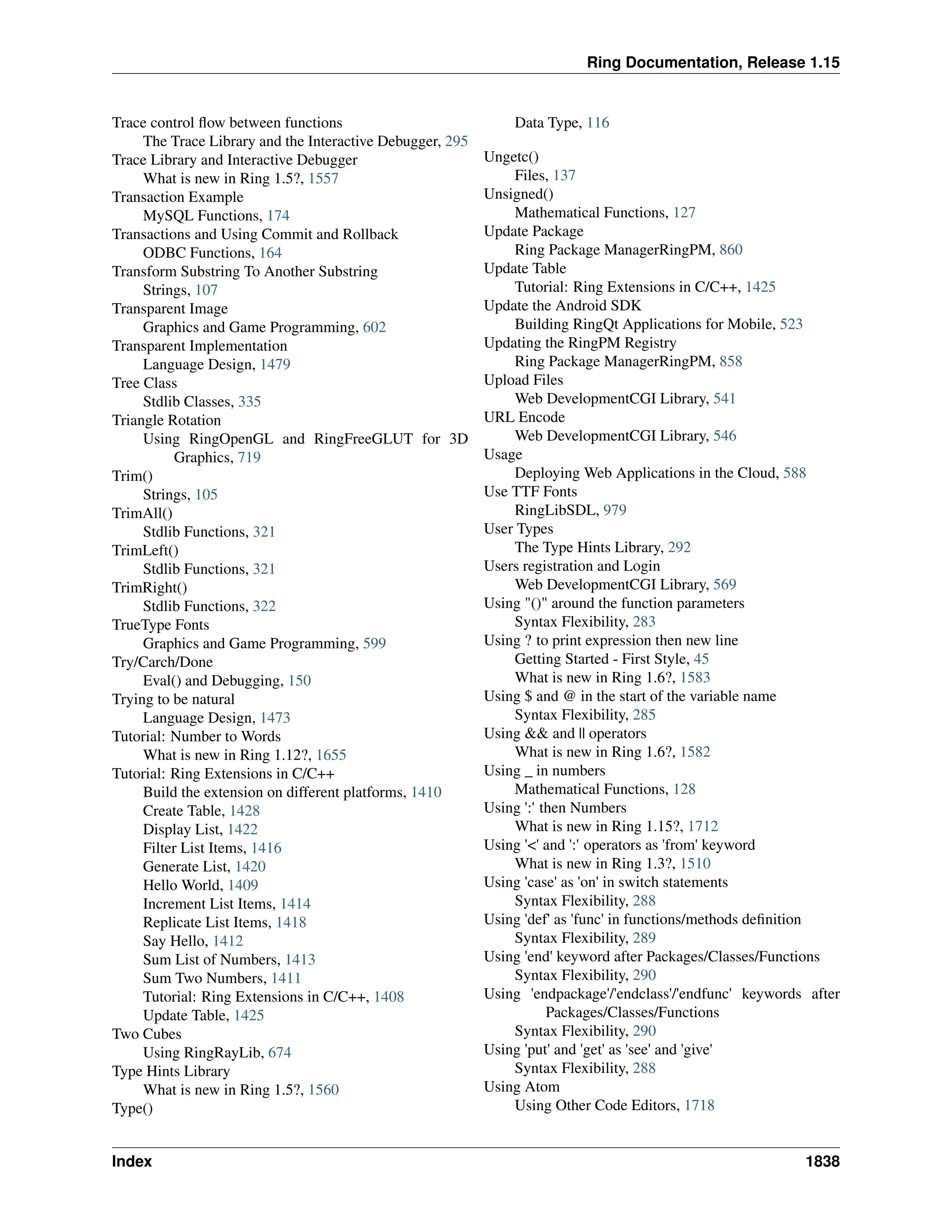 The Ring programming language - Version 1.15 documentation