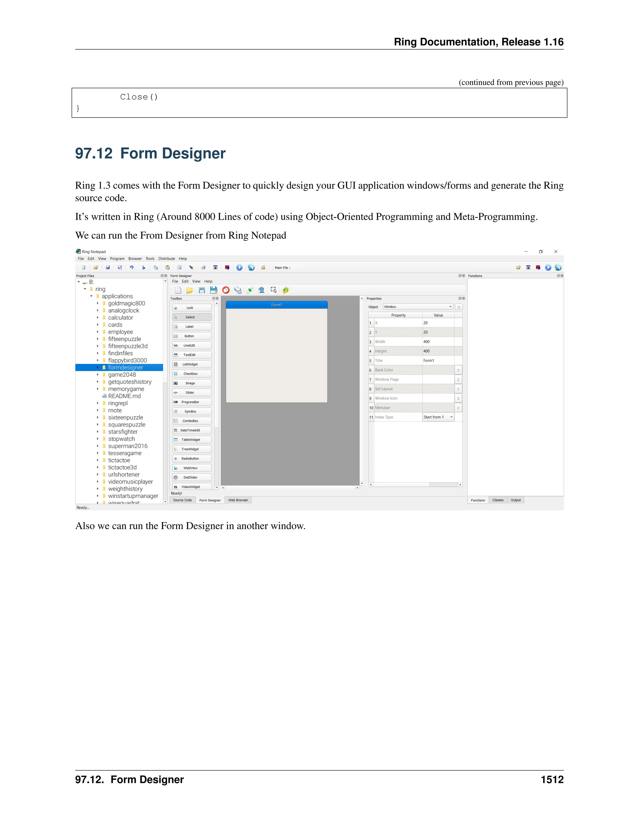 The Ring programming language - Version 1.16 documentation