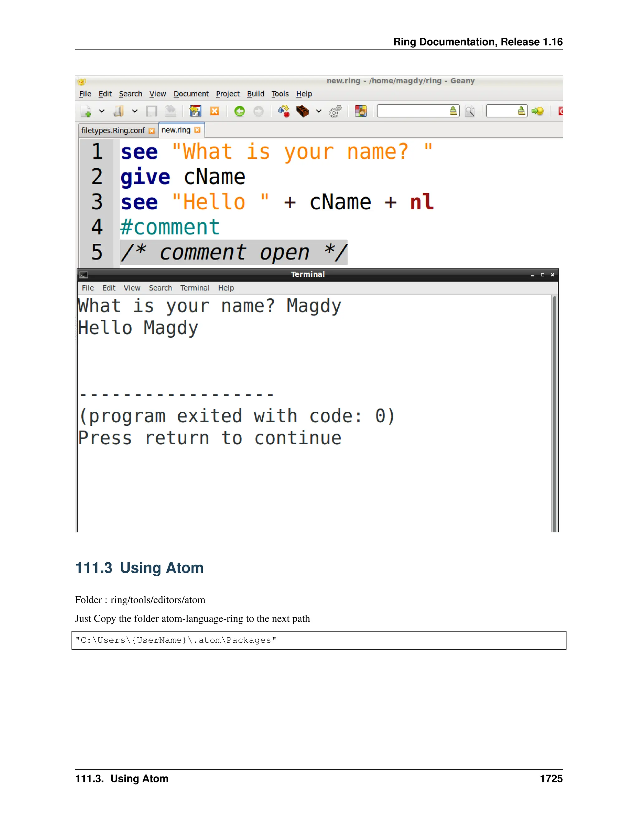 The Ring programming language - Version 1.16 documentation