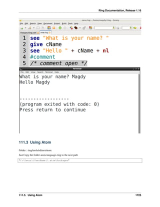 The Ring programming language - Version 1.16 documentation