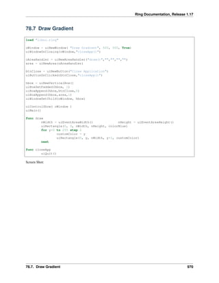 The Ring programming language - Version 1.17 documentation