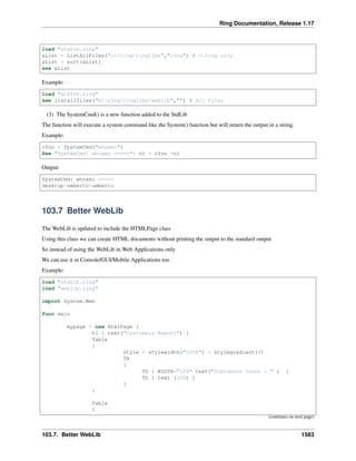 The Ring programming language - Version 1.17 documentation