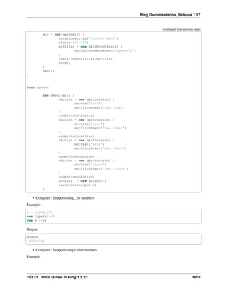 The Ring programming language - Version 1.17 documentation