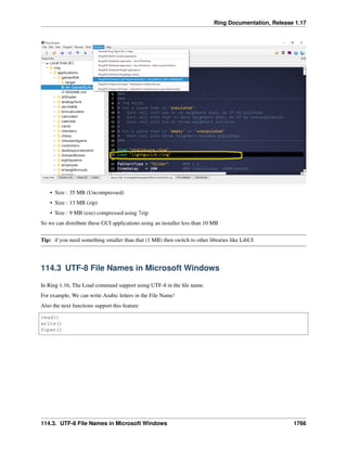 The Ring programming language - Version 1.17 documentation