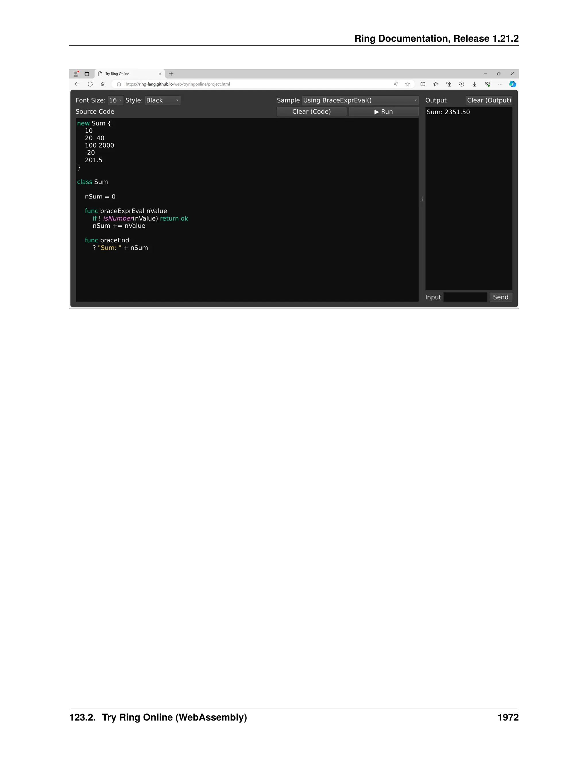 The Ring programming language - Version 1.21.2 documentation