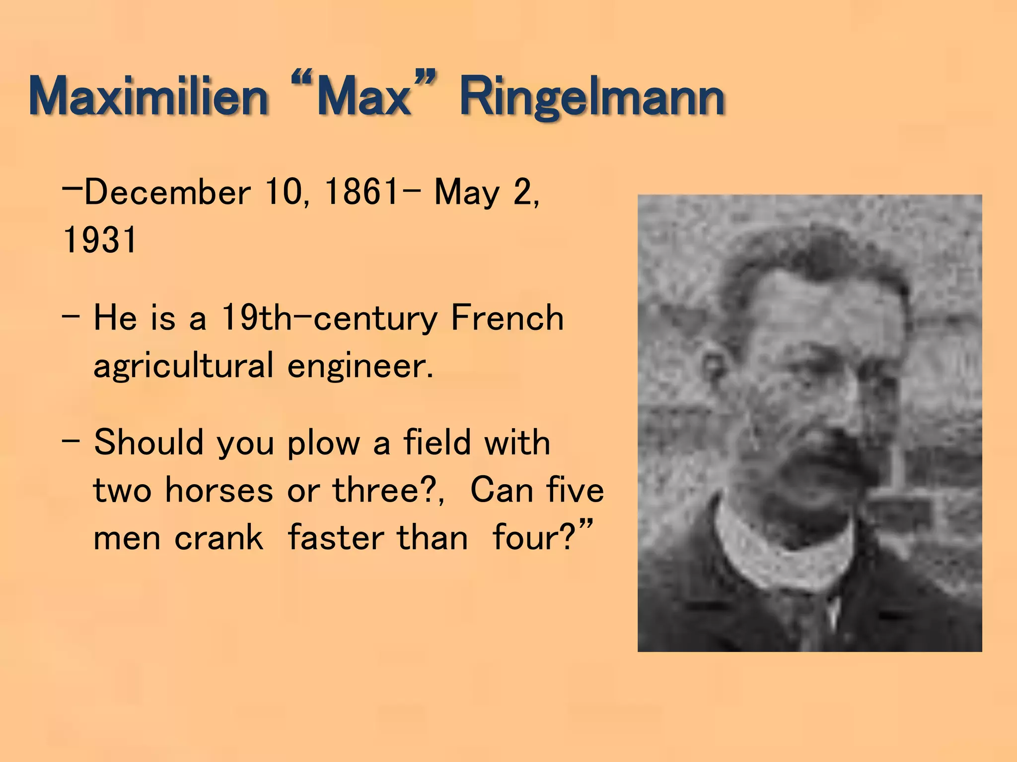 Ringelmann effect | PPTX