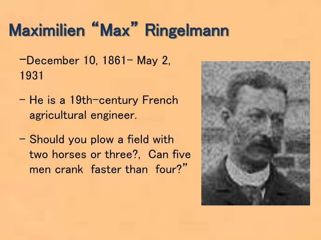 Ringelmann effect | PPTX