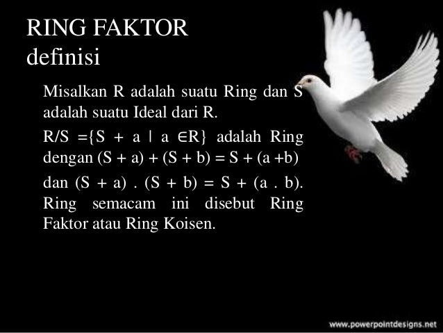 Ring Faktor Dan Homomorfisma