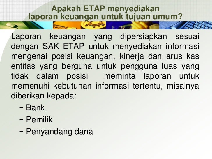 Ringkasan materi-sak-etap