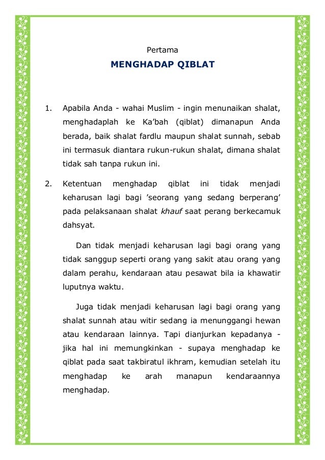 ringkasan sifat shalat nabi pdf