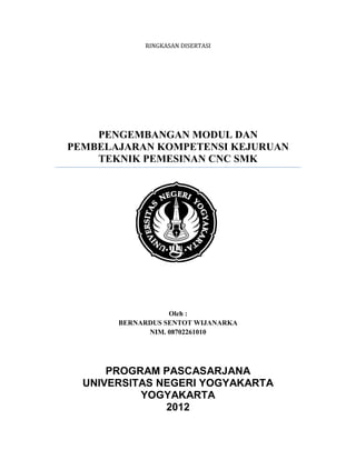 Contoh Ringkasan disertasi30mei | PDF