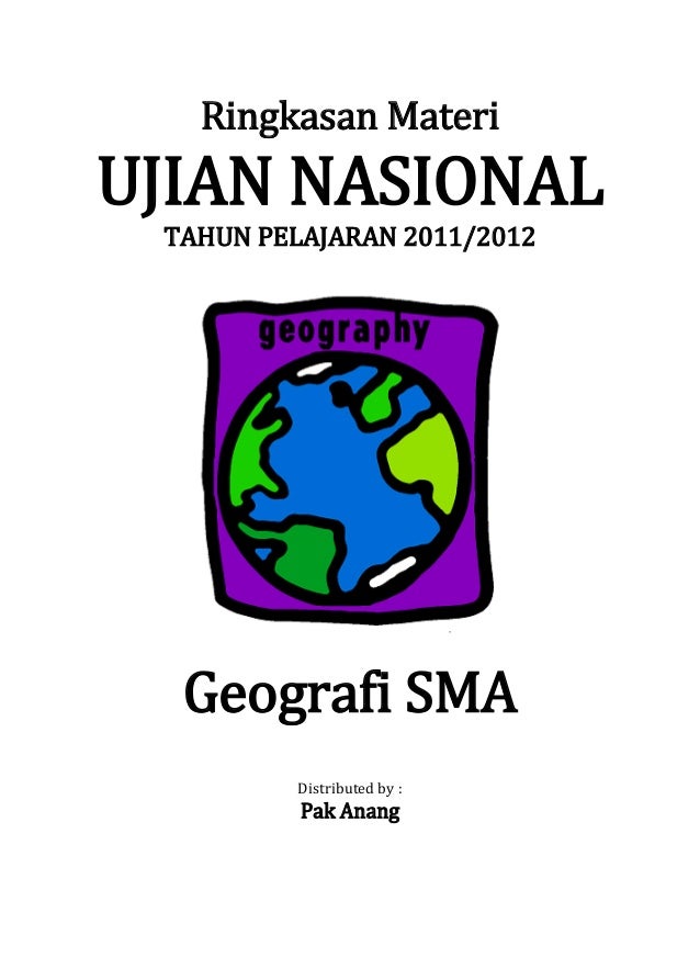 Materi Geografi Sma