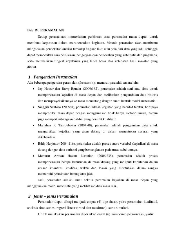 Ringkasan pengajaran manajemen operasional