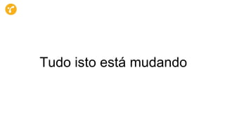 Tudo isto está mudando
 