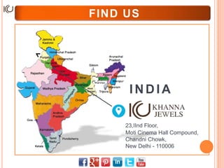 FIND US
INDIA
23,IInd Floor,
Moti Cinema Hall Compound,
Chandni Chowk,
New Delhi - 110006
 