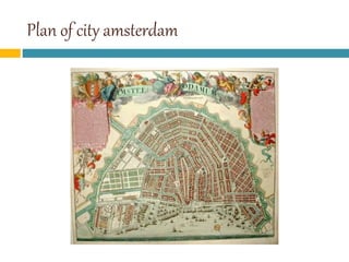 Plan of city amsterdam
 
