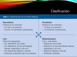 Clasificación :
 