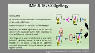 DOCUMENTO CONSENSO DEL COMITÉ DE INMUNOLOGÍA CLÍNICA DE LA SEAIC 5-
07-2010
 