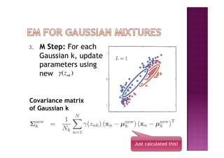 Expectation Maximization and Gaussian Mixture Models | PDF