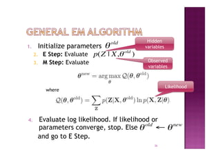 Expectation Maximization and Gaussian Mixture Models | PDF