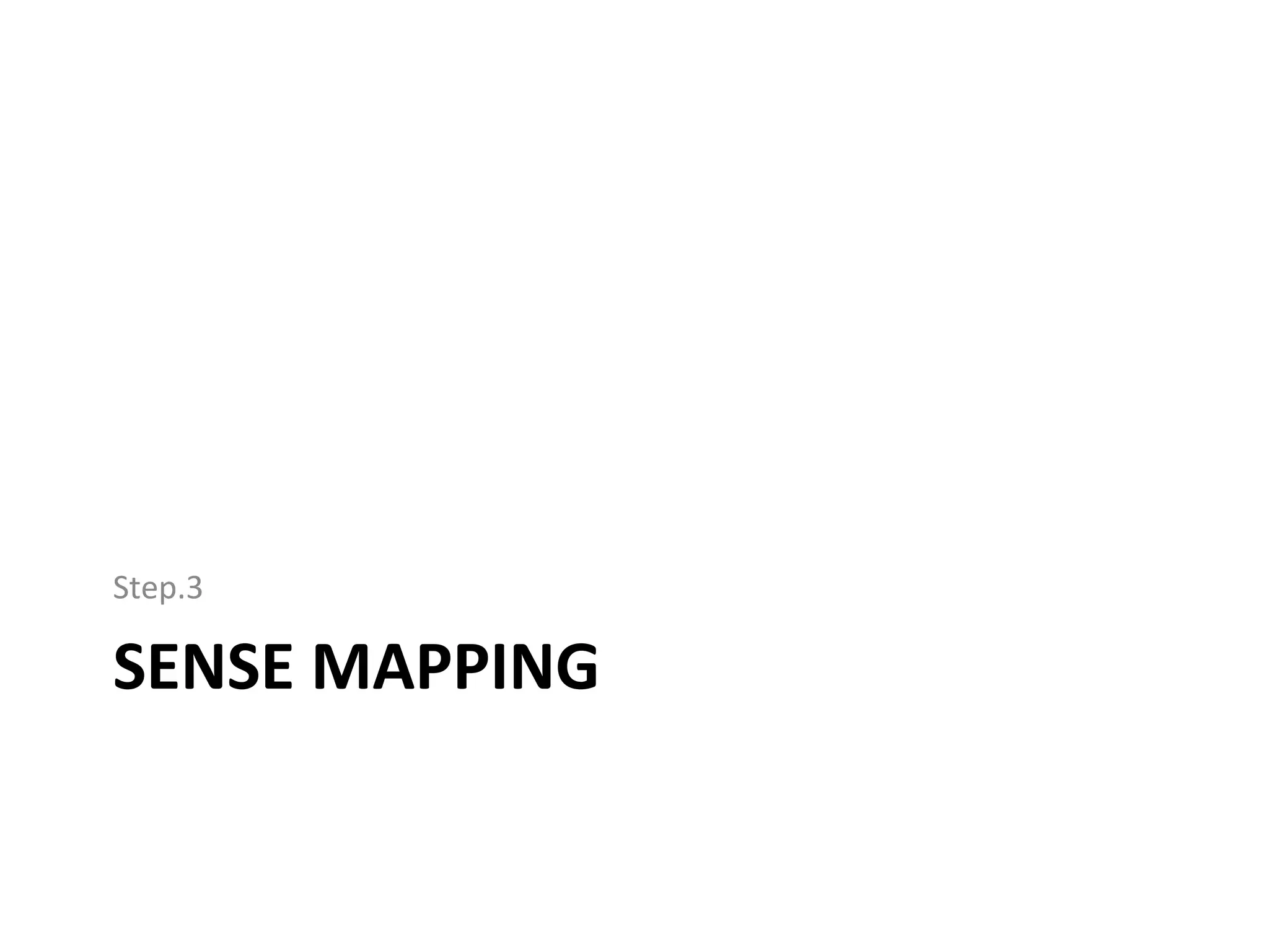 Step.3	

SENSE	
  MAPPING	
 